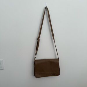 Elegant  Light Brown Crossbody Bag